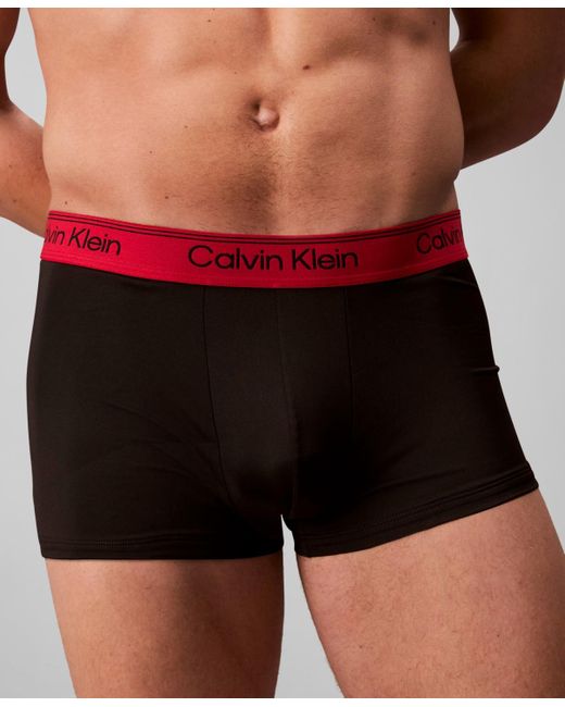 Calvin Klein Black 4-piece Micro Stretch Boxer Brief Set for men