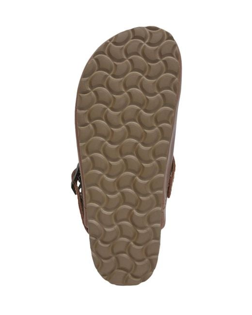 Celtic & Co. Brown Strap Detail Clog