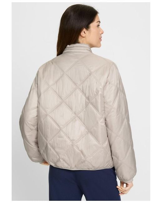 Olsen Natural Diamond Quilted Jacket