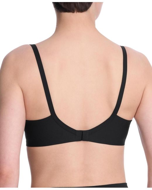 Natori Black Harmony Smooth Back Underwire Bra