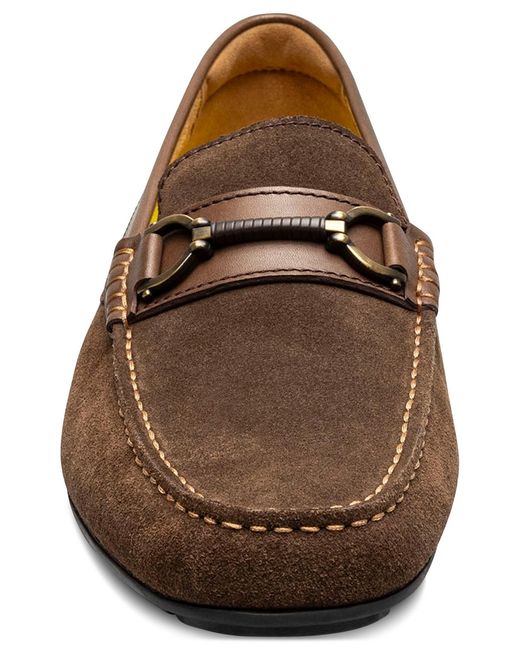 Florsheim Brown Motor Moc Toe Bit Driver for men