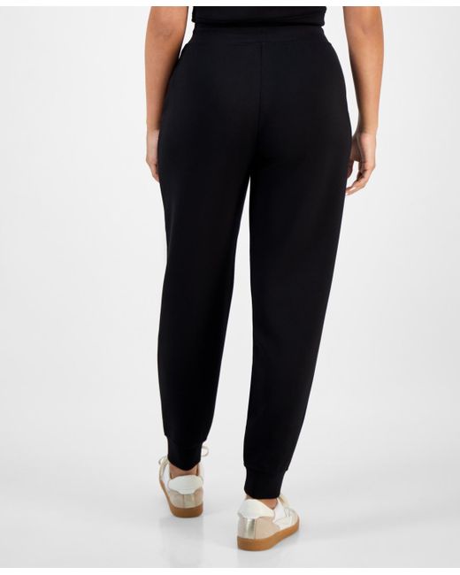 And Now This Blue Petite Knit Scuba jogging Pants
