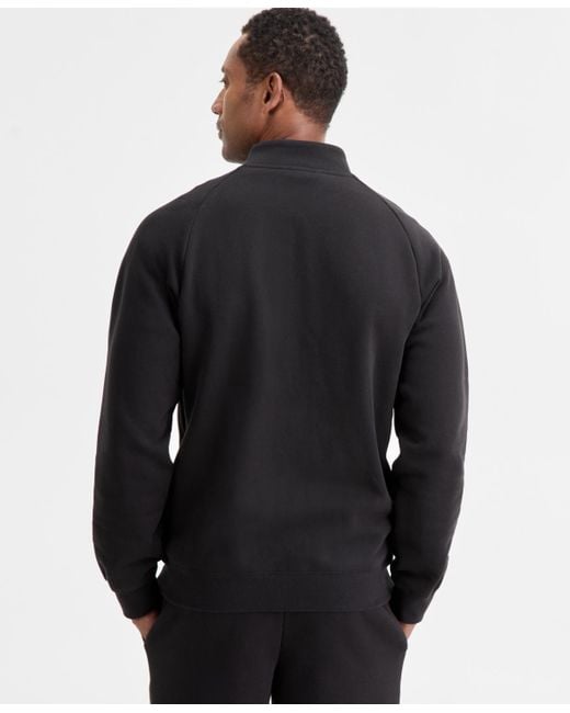 PUMA Black Zip Front Track Jacket for men