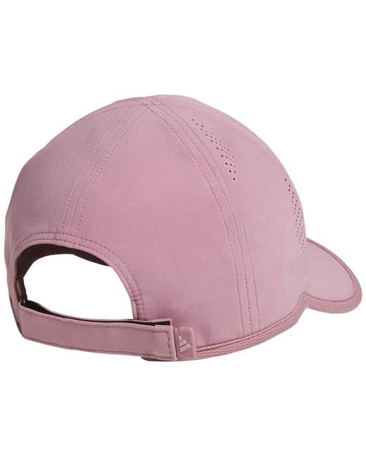 Adidas Pink Superlite 3 Stripe Adjustable Hat