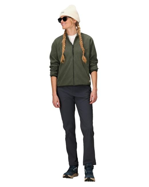 Marmot Green Felton Fleece Jacket
