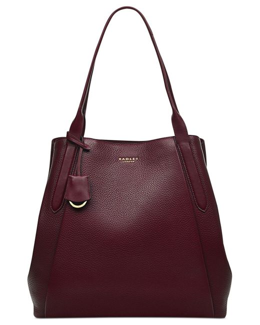 Radley Baylis Road 2.0 Large Leather Open Top Tote Bag in Purple Lyst