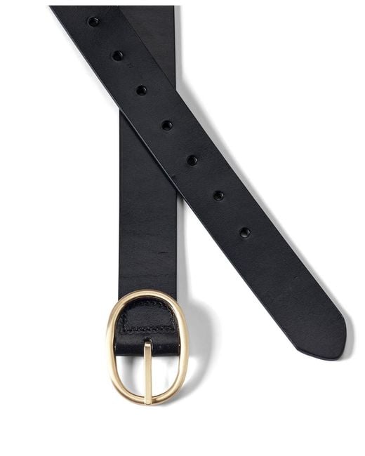 Lands' End Blue Plus Size Reversible Belt