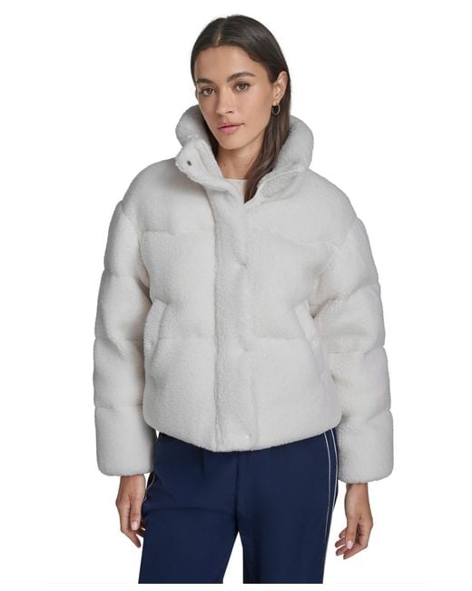 Levi's Gray Regular Sherpa Western Puffer Jacket