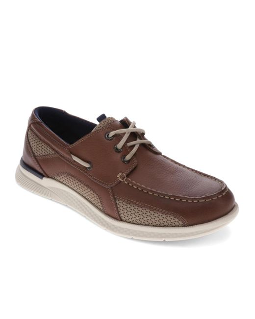 Dockers Brown Harden Boat Shoes for men