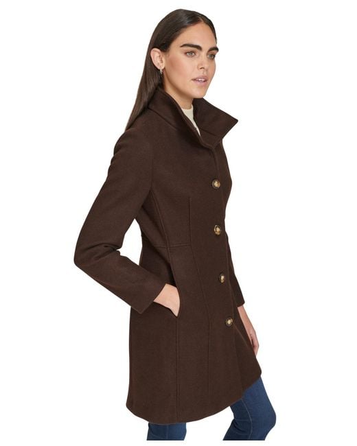 Calvin Klein Brown Walker Coat