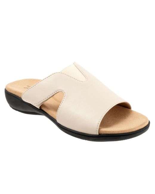 Trotters Natural Roxine Sandal