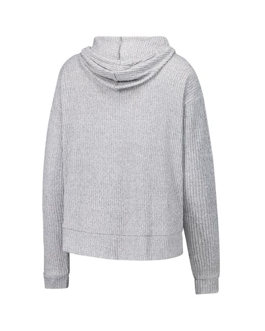 Concepts Sport Metallic 2-piece Atlanta Falcons Juniper Long Sleeve Hoodie Top And Shorts Sleep Set