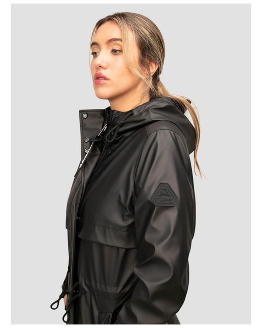 Jacket Black Aurora Cape Raincoat