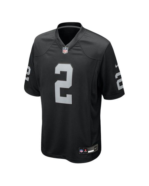 Nike Black Ashton Jeanty Las Vegas Raiders 2025 Nfl Draft First Round Pick Game Jersey for men