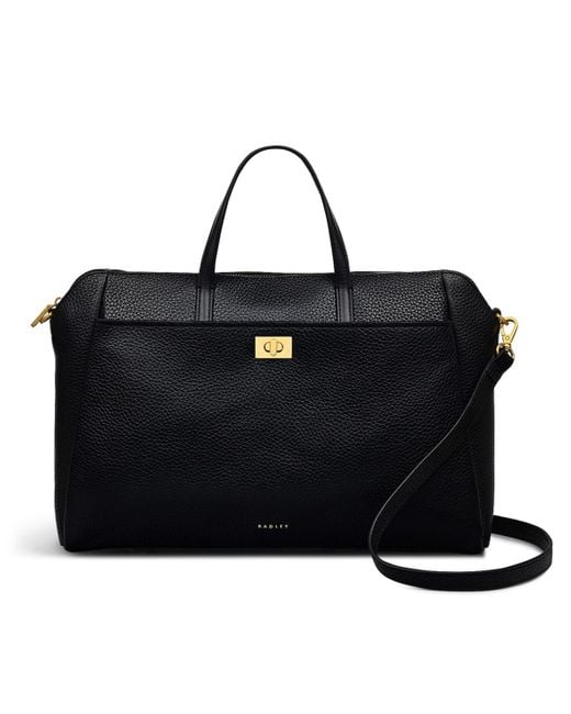 Radley Black Brook Avenue Large Zip Top Grab Bag