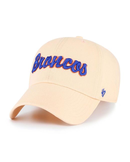 '47 Pink Boise State Broncos Vault Clean Up Adjustable Hat for men