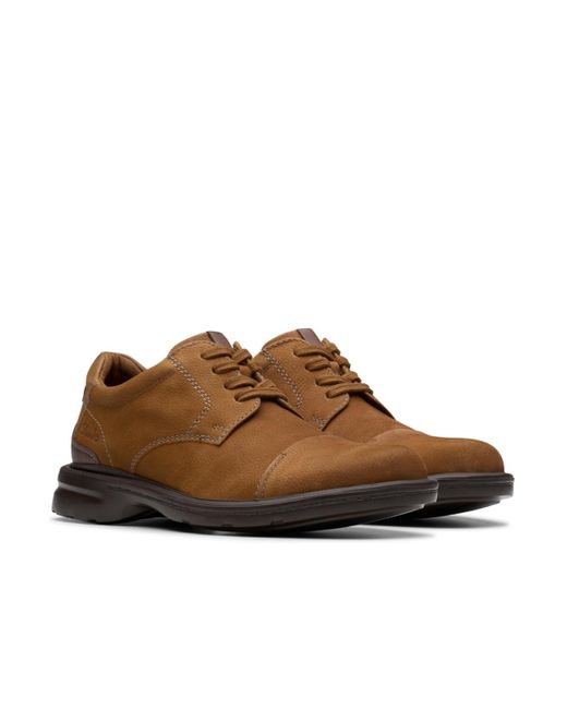 Clarks Brown Collection Gessler Cap Toe Dress Shoes for men