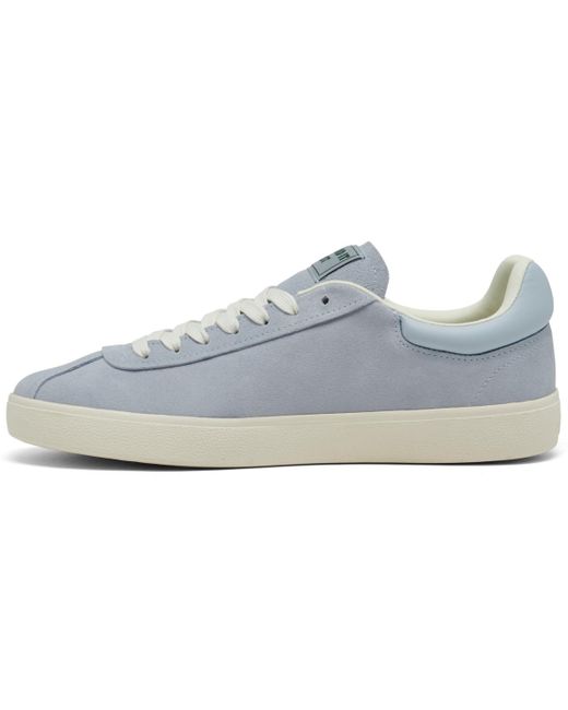 Lacoste Blue Baseshot Suede Casual Sneakers From Finish Line