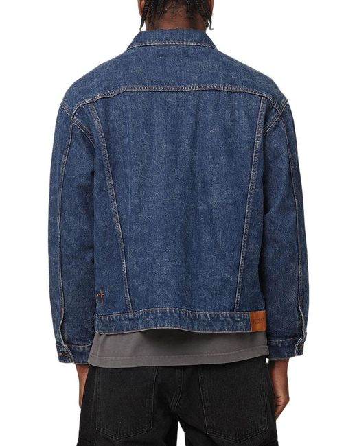 Saint Morta Blue Rodeo Denim Jacket for men