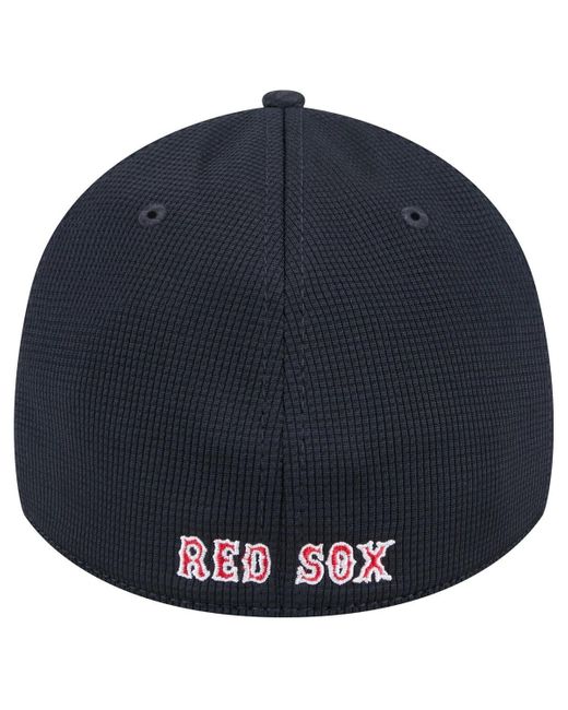 KTZ Blue Boston Red Sox Active Pivot 39thirty Flex Hat for men