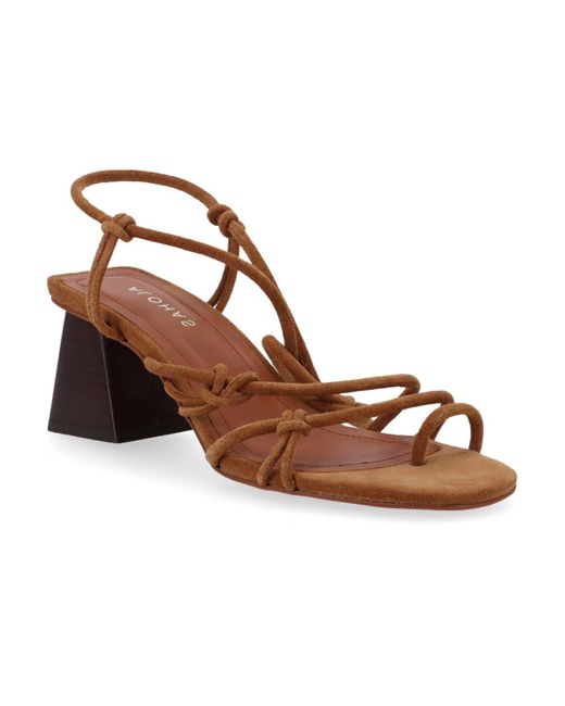 Alohas Brown Goldie Leather Sandals