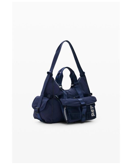 Desigual Blue Medium Backpack