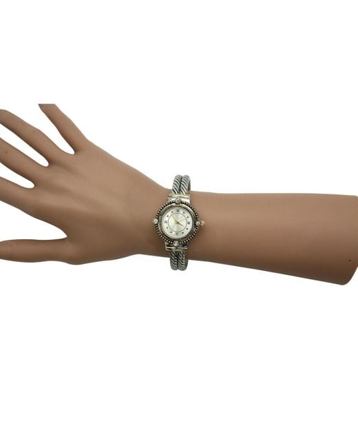 Olivia Pratt Metallic Elegant Classy Roman Numerals And Details Watch