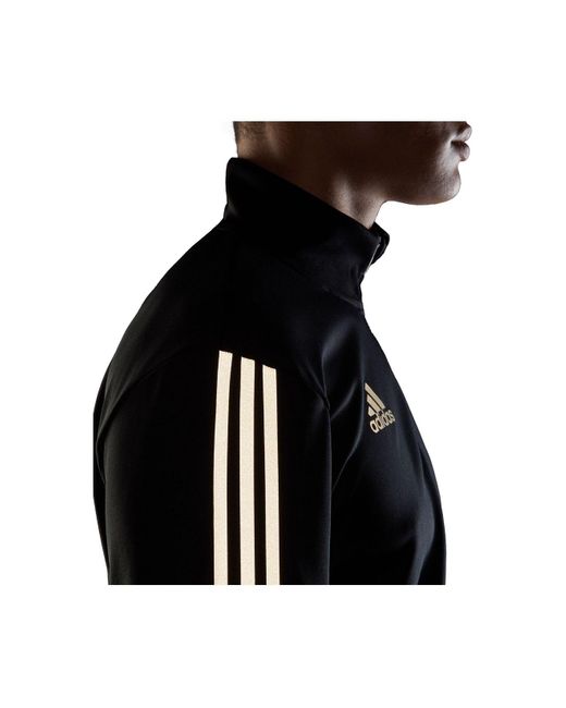 adidas black gold jacket