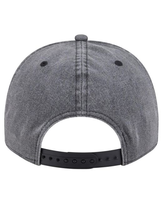 KTZ Gray Buffalo Sabres Throwback Washed A-frame Pre-curved 9fifty Snapback Hat for men