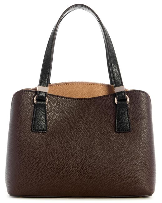 Guess Black Lyndi Small Girlfriend Satchel Bag