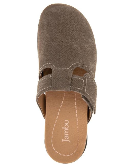 Jambu Brown Malia Casual Mule