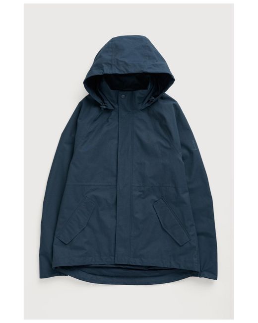 Seasalt Cornwall Blue Sea Edge Coat for men