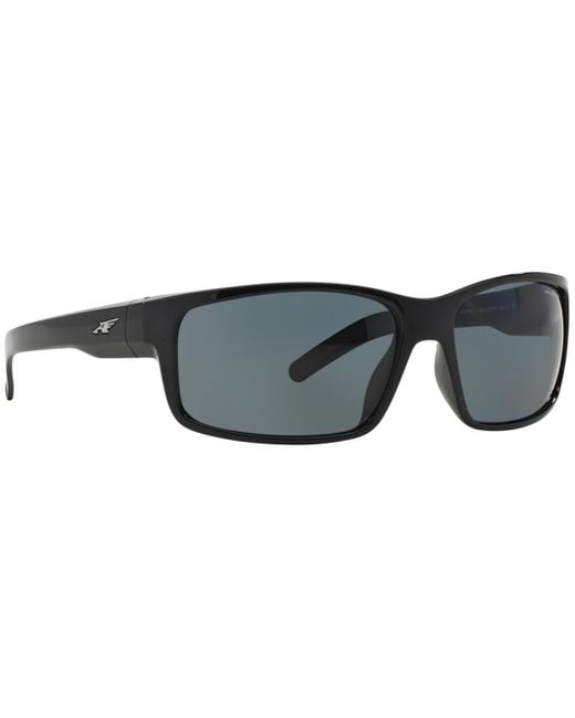 Arnette Black Polarized Polarized Sunglasses for men