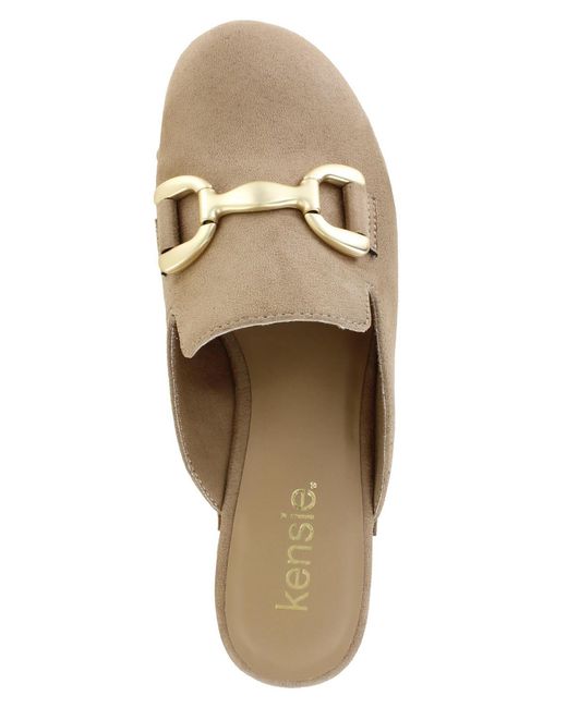 Kensie Brown Cooper Platform Clog