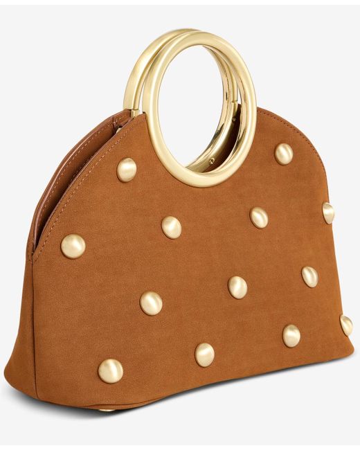 INC International Concepts White Tysha Bangle Stud Clutch