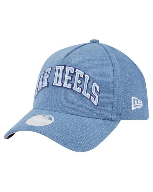 KTZ Blue North Carolina Tar Heels A-frame 9forty Adjustable Hat