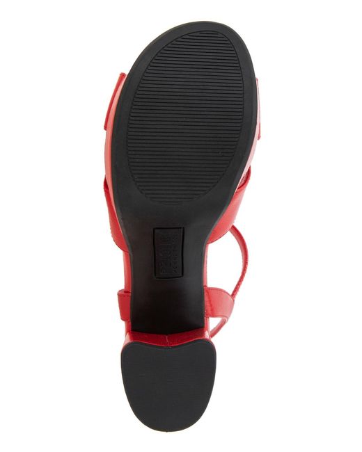 Kenneth Cole Red Reeva Platform Sandals