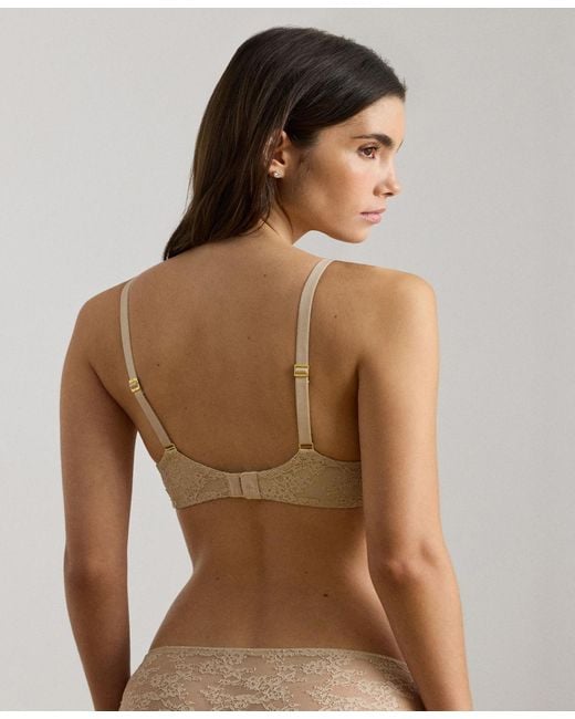 Ralph Lauren Brown Full Coverage Bra