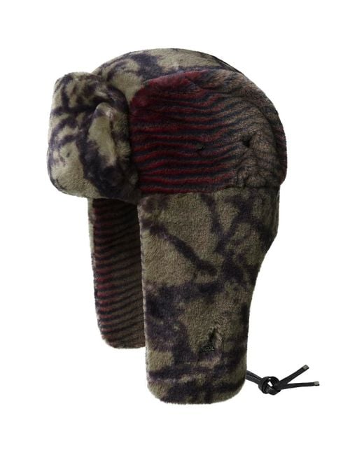 Kangol Black Wild Fur Trapper for men