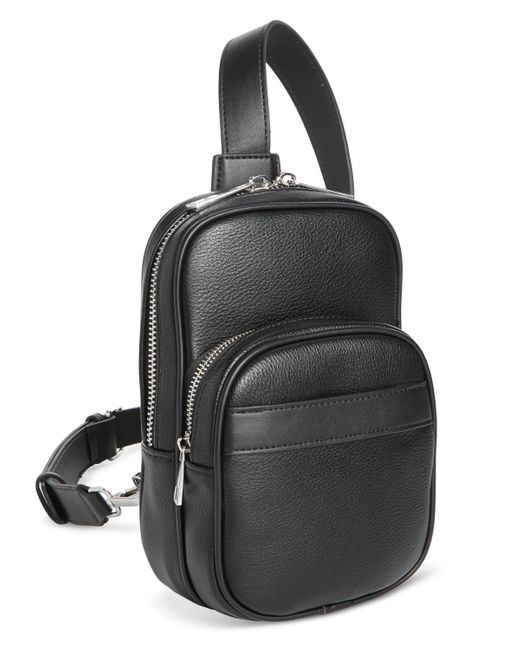 Alfani Black On The Go Camera Bag for men