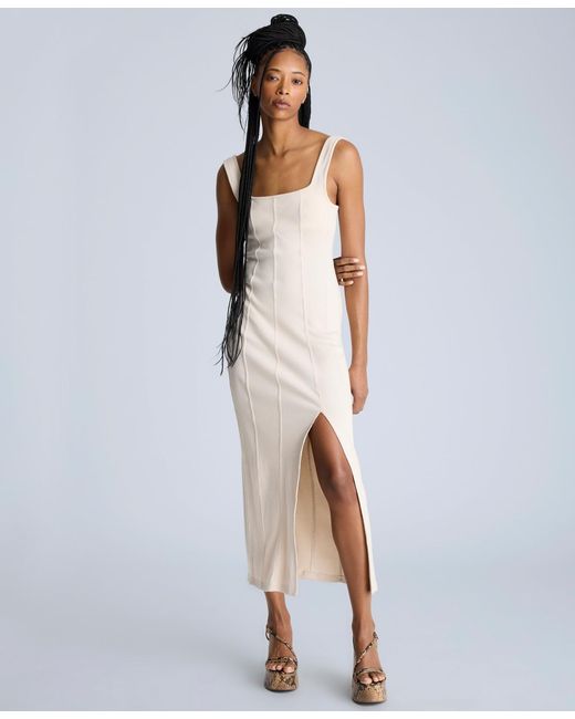 macy's white bodycon dress Siena Women's Chain-Trim Bodycon Dress - White