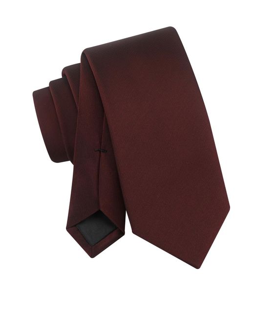 Calvin Klein Purple Unison Solid Tie for men