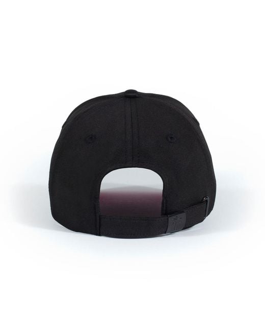 SHADY LADY Black Adjustable Performance Hat
