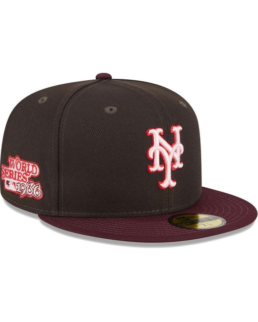 KTZ New York Mets Mlb Team Classic 39thirty Cap in Black for Men