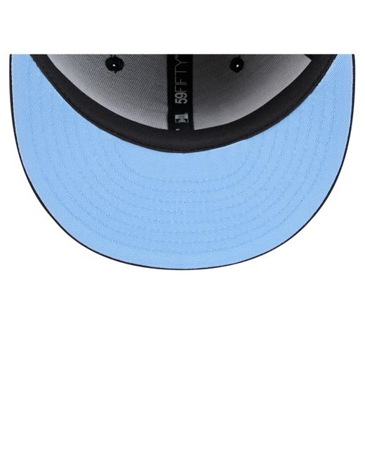 KTZ Black Philadelphia Phillies Tonal Koi 59fifty Fitted Hat for men