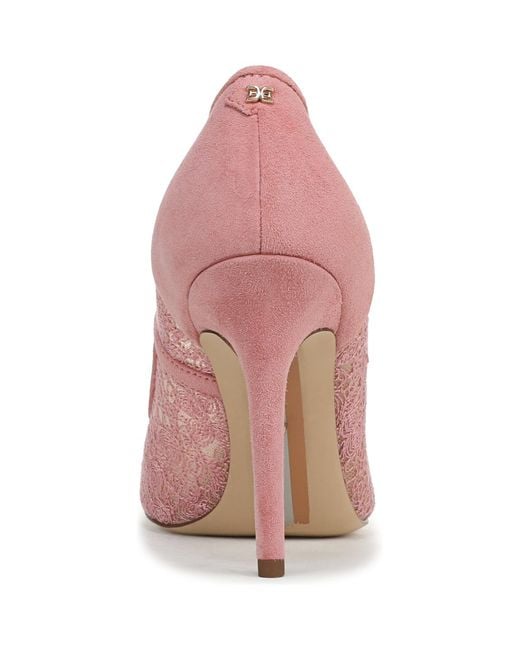 Sam Edelman Pink Hazel Mesh Pumps