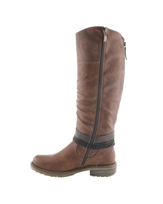 Spring Step Brown Mangie Tall Boot