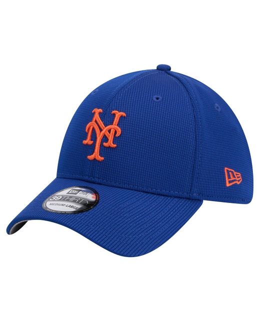 KTZ Blue New York Mets Active Pivot 39thirty Flex Hat for men