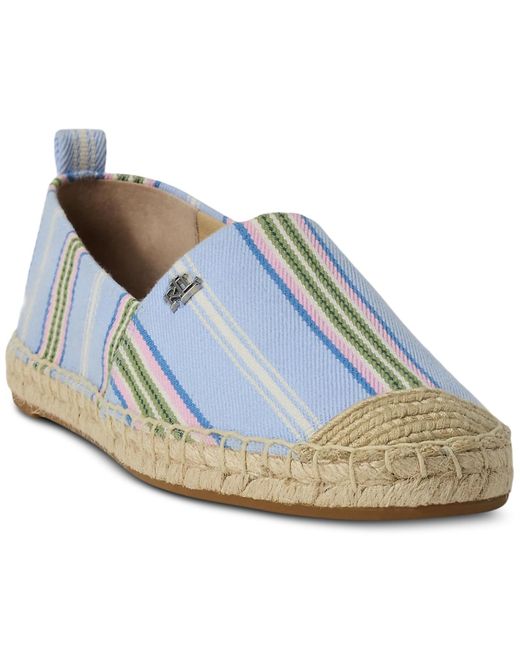 Ralph Lauren Blue Cameryn Espadrilles