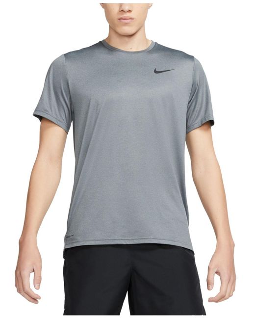 Nike Hyperdry Training T-shirt in Gray for Men | Lyst